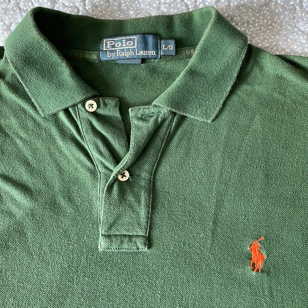 Polo by Ralph Lauren green shirt sleeve shirt